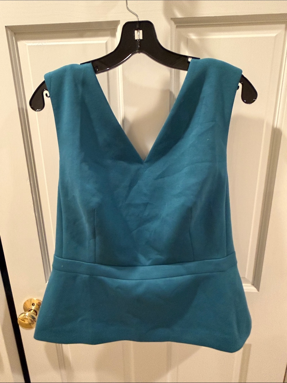 Ann Taylor Teal Shell Top